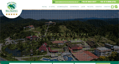 Desktop Screenshot of donafranciscafazenda.com.br